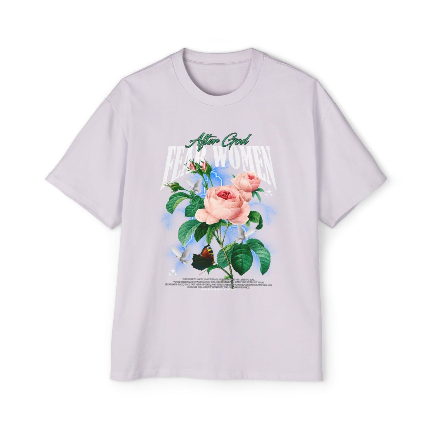 Peony Heavy Oversized Tee