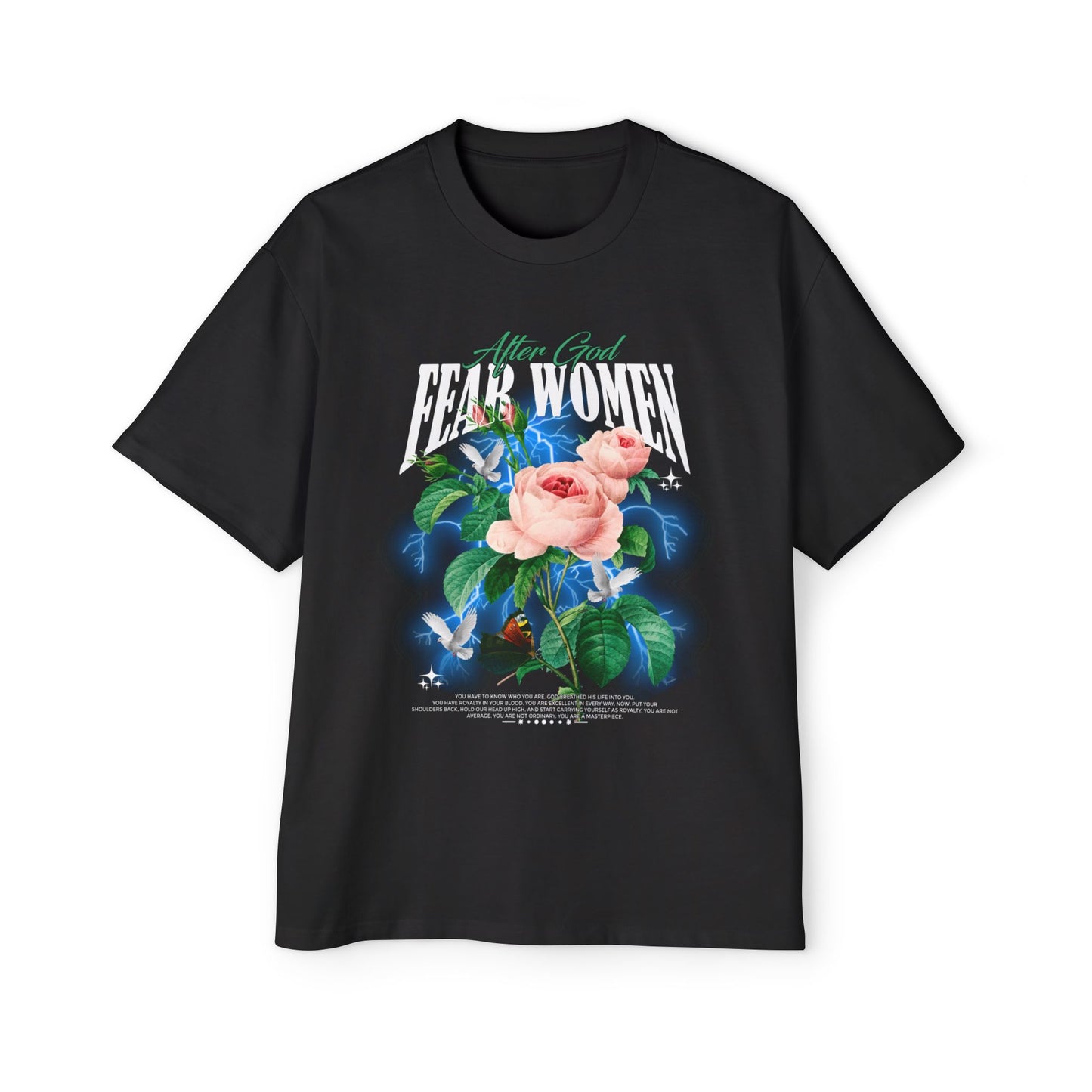 Peony Heavy Oversized Tee