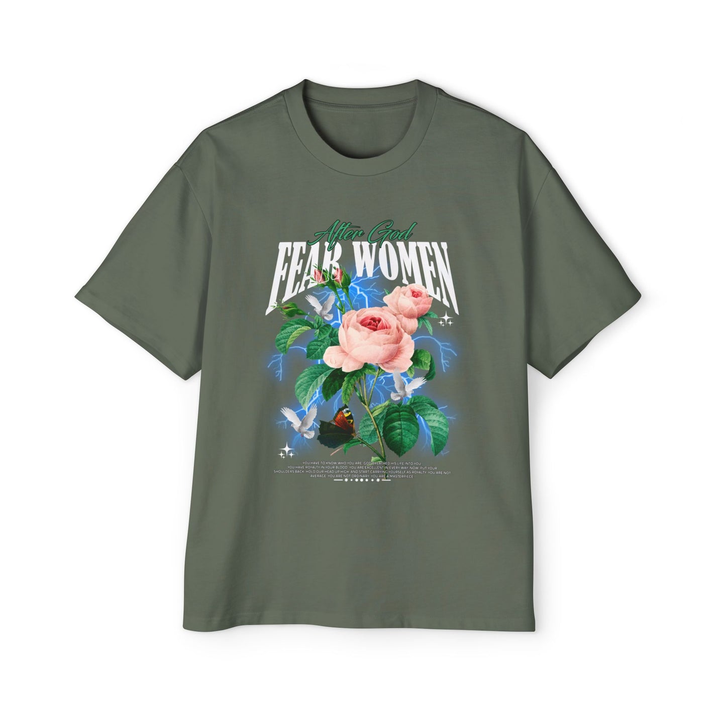 Peony Heavy Oversized Tee